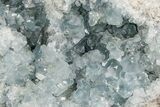 Sky Blue Celestite Crystal Geode - Madagascar #201471-3